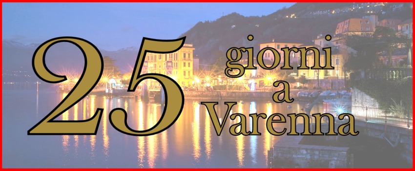 25 giorni a Varenna