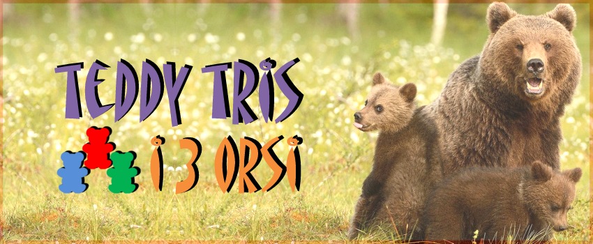 Teddy tris - i 3 orsi